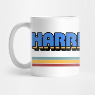 Harrington, Delaware / / Retro Style Design Mug